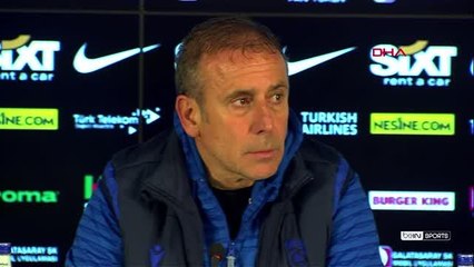 SPOR Abdullah Avcı: Oyunun anları, dakikaları vardır; biz bunları son 2 haftadır kaçıyoruz