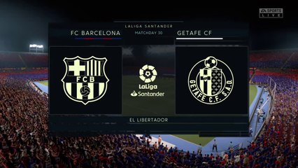 Barcelona vs Getafe || La Liga - 22nd April 2021 || Fifa 21