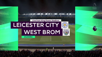 Leicester City vs West Brom || Premier League - 22nd April 2021 || Fifa 21