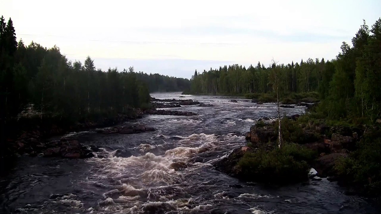 Sound of Nature - Sound of the current of a river - Sound of the water to relax