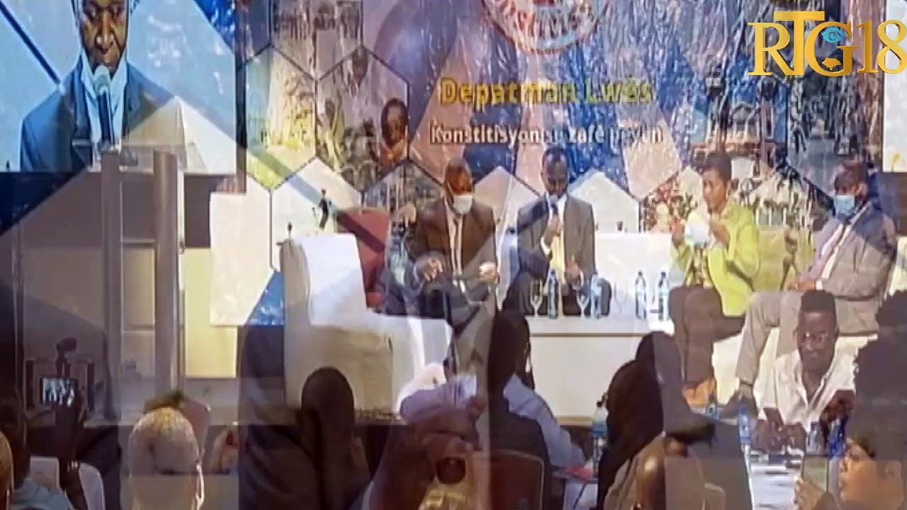 Entèvansyon prezidan CCI a Me. Boniface Alexandre nan kad jounen travay CCI ak  plizyè lidè kominotè