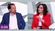Ayuso se compromete ante Iglesias a mostrar la factura del apartamento de Sarasola que disfrutó en la primera ola de la pandemia
