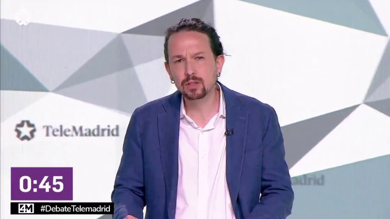 Minuto de oro de Pablo Iglesias: "Si recuerdas...