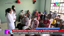 Nicaragua desarrolla vacunación voluntaria contra el Covid-19 en Jinotega