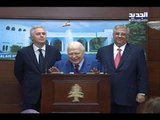 فارس يطمئن من قصر بعبدا إلى الأمان الذي يعيشه لبنان - دارين دعبوس