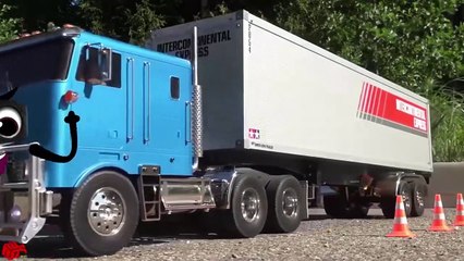Container Trucks Go Wrong, Crash Police Car | Funny Car Fails Compilation - Woa Doodles
