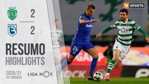 Highlights: Sporting 2-2 Belenenses SAD (Liga 20/21 #28)