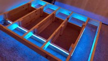 Diy Floating Bed Frame With Led Lights