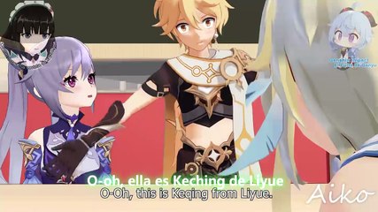 Lumine enuentra a Aether | Genshin MDD | sub español