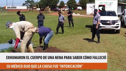 Exhumaron el cuerpo de una nena para saber cómo falleció