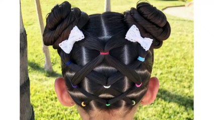 Top 5 Cute Hair Styles For Girls 5 Coiffures Faciles Pour Filles