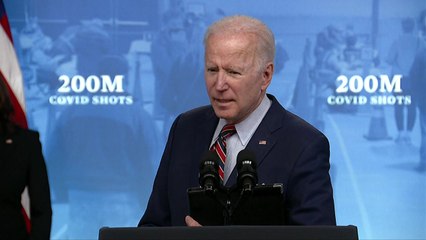 바이든 "백신 아직 충분하지 않아...향후에는 지원할 것" / YTN