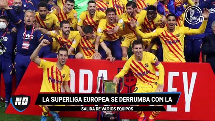 Se derrumba la Superliga Europea
