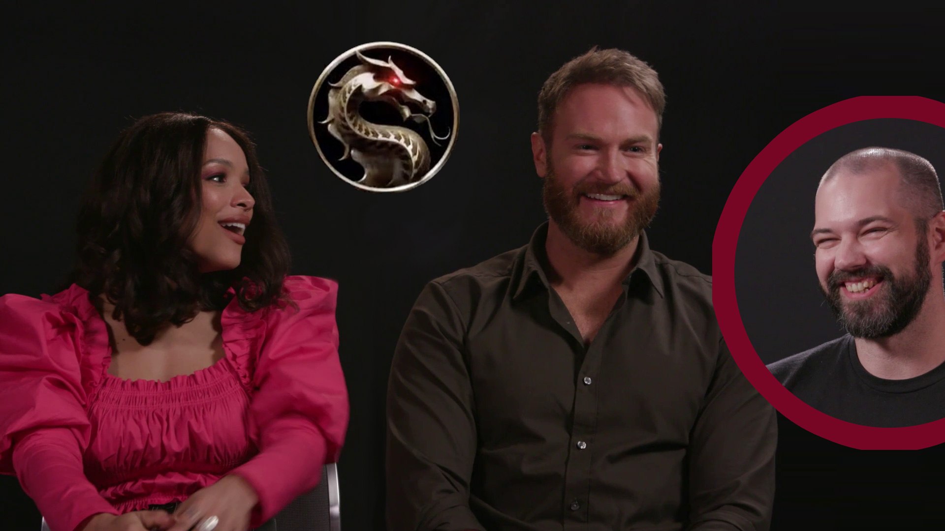 Mortal Kombat Mileena Kano Interview Sisi Stringer And Josh Lawson Video Dailymotion