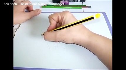 Tutorial - Schneeglöckchen (Schneetröpfchen) Zeichnen Für Anfänger. How To Draw  Snowdrops