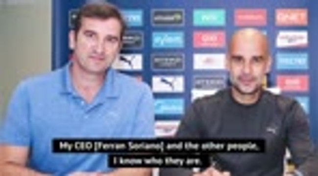 ‘No apology needed to me or my players’ – Guardiola defends City hierarchy