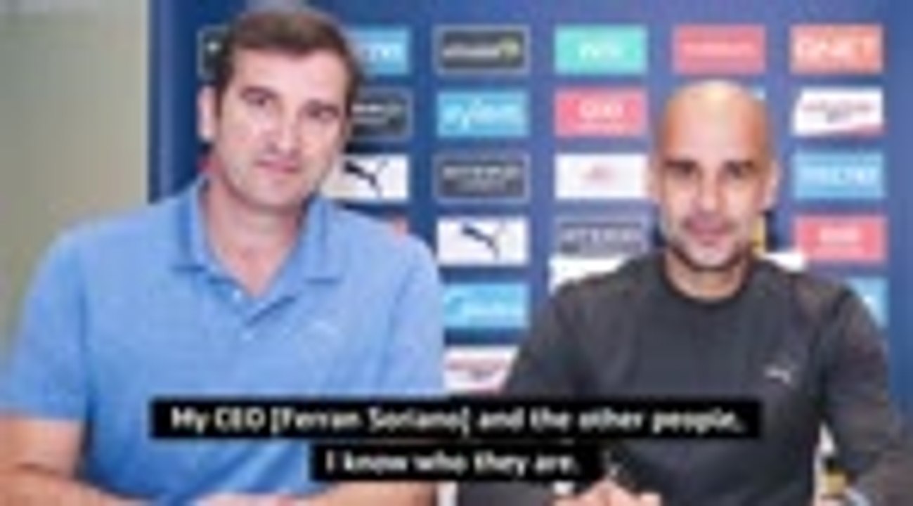 ‘No apology needed to me or my players’ – Guardiola defends City hierarchy