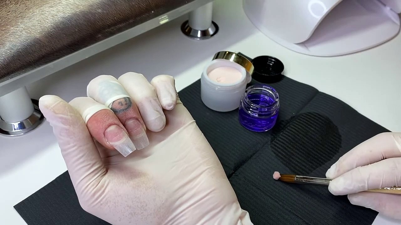 Acrylnägel Selber Machen - Aufbau Modellieren Für Anfänger