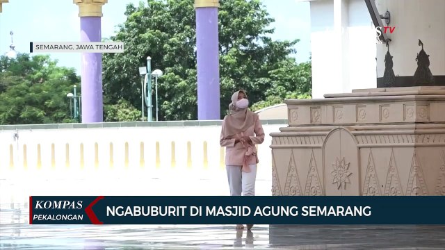 Ngabuburit di Masjid Agung Jawa Tengah