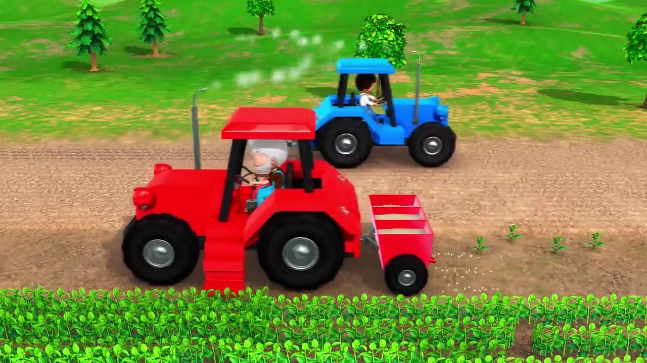 Tractor Song! | Nursery Rhymes | Original Song By LittleBabyBum! | ABCs ...