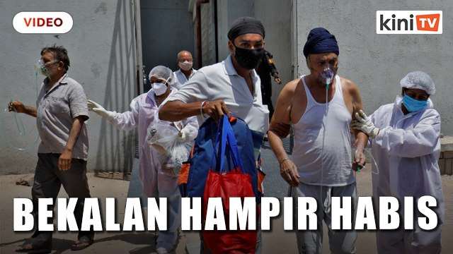 Tong oksigen dicuri di India ketika bekalan hampir habis