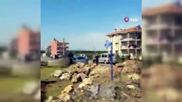 Antalyada servis minibüsü ile otomobil çarpıştı- 1 ölü, 8 yaralı
