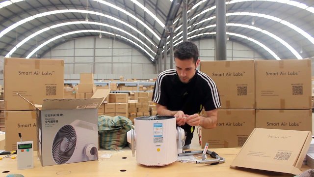 How To Assemble Your Smart Air Cannon Diy Air Purifier - Velcro Strap