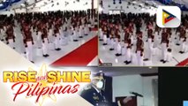 Pres. Duterte, nanguna sa graduation ceremony ng PNA sa pamamagitan ng video conferencing
