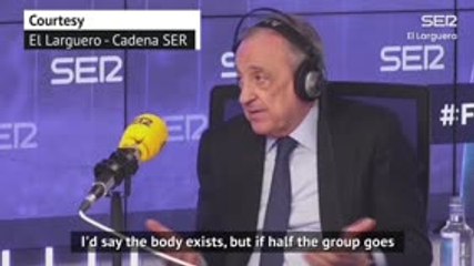 Download Video: Florentino Perez insists European Super League is 'on standby'