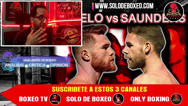 BILLY SAUNDERS REACCIONA EN PRESS CONFERENCE EN EL CARA A CARA VS CANELO, HABLA DEL FRAUDE Y HEARN