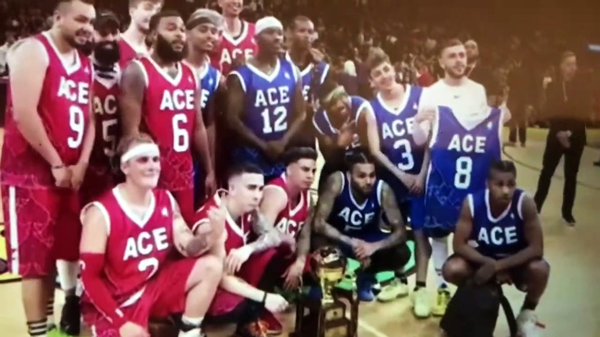 The Ace Family Basketball Charity Event Cute Moments Part 1 - video  Dailymotion