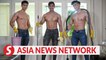 The Straits Times | "Singapore 1st hunky guy cleaning service"
