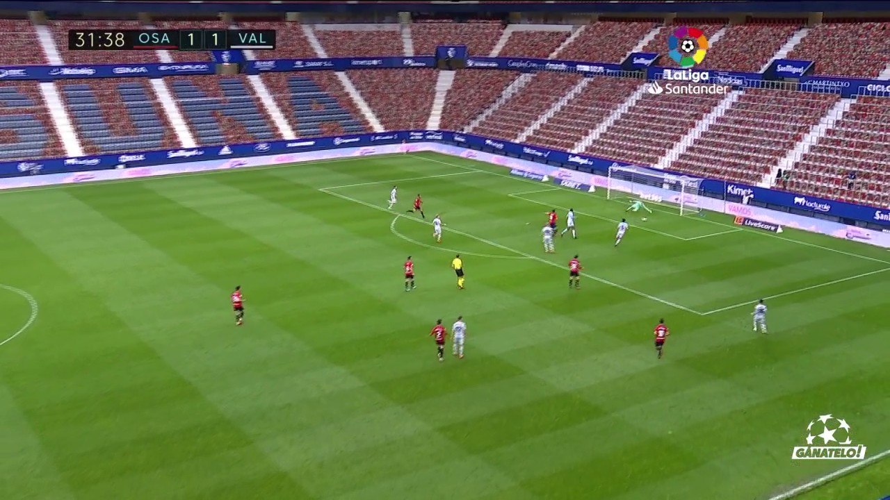 Osasuna v Valencia