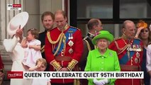 Queen issues statement amid subdued 95th birthday celebrations