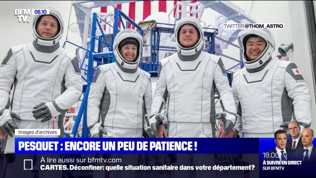 Pourquoi le vol de Thomas Pesquet vers l'ISS a été reporté ?
