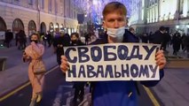 Más de 1.750 detenidos en Rusia en las manifestaciones exigiendo la liberación de Navalni
