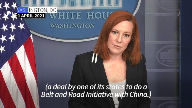 White House on Australia scrapping Belt and Road initiative with China