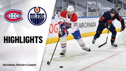 Canadiens @ Oilers 4/21/21 | NHL Highlights