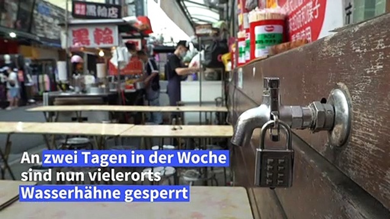 Dürre in Taiwan verschärft Chip-Krise