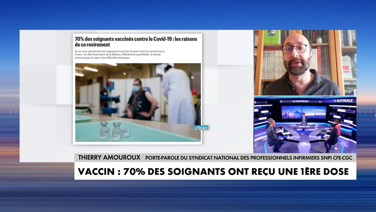 Thierry Amouroux : «Les soignants attendaient d'avoir enfin accès au vaccin le plus efficace. Ce n'est le cas que depuis le 20 mars»