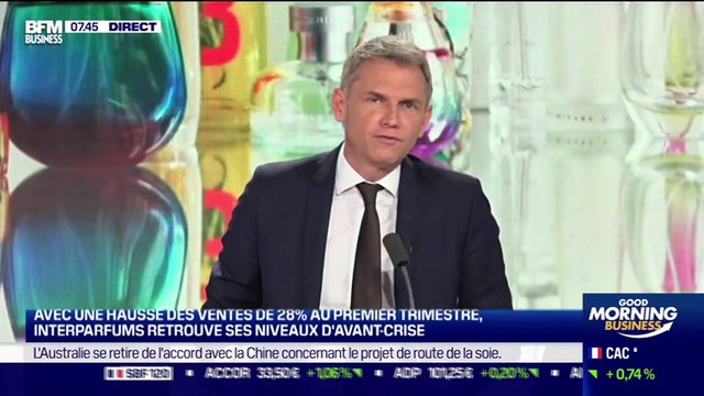 Philippe Bénacin (Interparfums) : Interparfums retrouve des niveaux d'avant-crise - 22/04