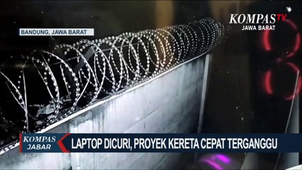 Laptop Dicuri, Proyek Kereta Cepat Terganggu