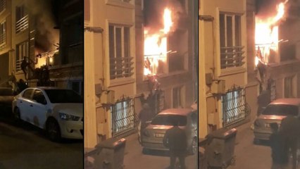 Bursa'da korkutan yangın
