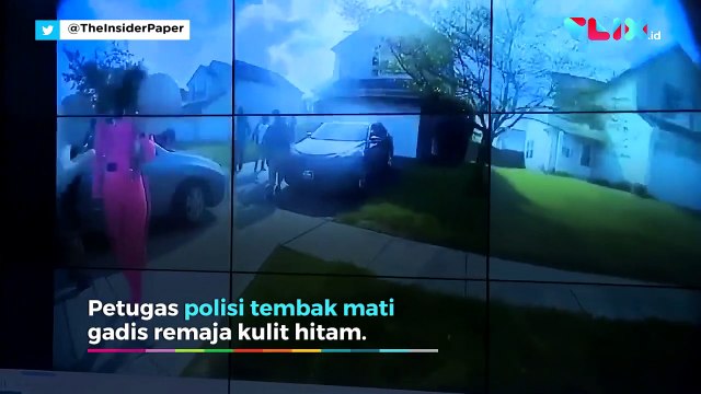 Detik-detik Video Penembakan Gadis Remaja Kulit Hitam