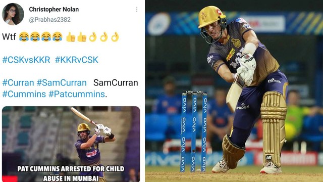 IPL 2021 : Csk vs kkr : Pat Cummins , Andre Russell and Dinesh Karthik splendid innings won hearts