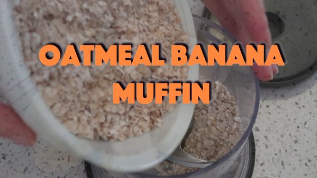 oatmeal banana muffin recipe | オートミールバナナマフィン | 燕麦香蕉馬芬 - hanami