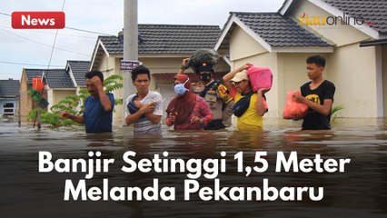 BANJIR LAGI !! DI GUYUR HUJAN DERAS, SATU KOMPLEK PERUMAHAN DIRENDAM BANJIR SETINGGI 1,5 METER !!