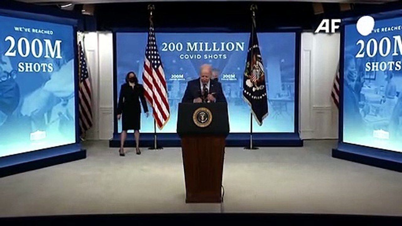 Erfolg für Biden: 200 Millionen Impfungen in 92 Tagen im Amt