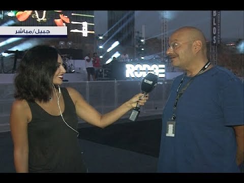 فن الخبر ينقل مهرجانات جبيل مباشرة