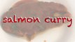 salmon curry recipe   サーモンのカレー   三文鱼咖喱 【hanami】